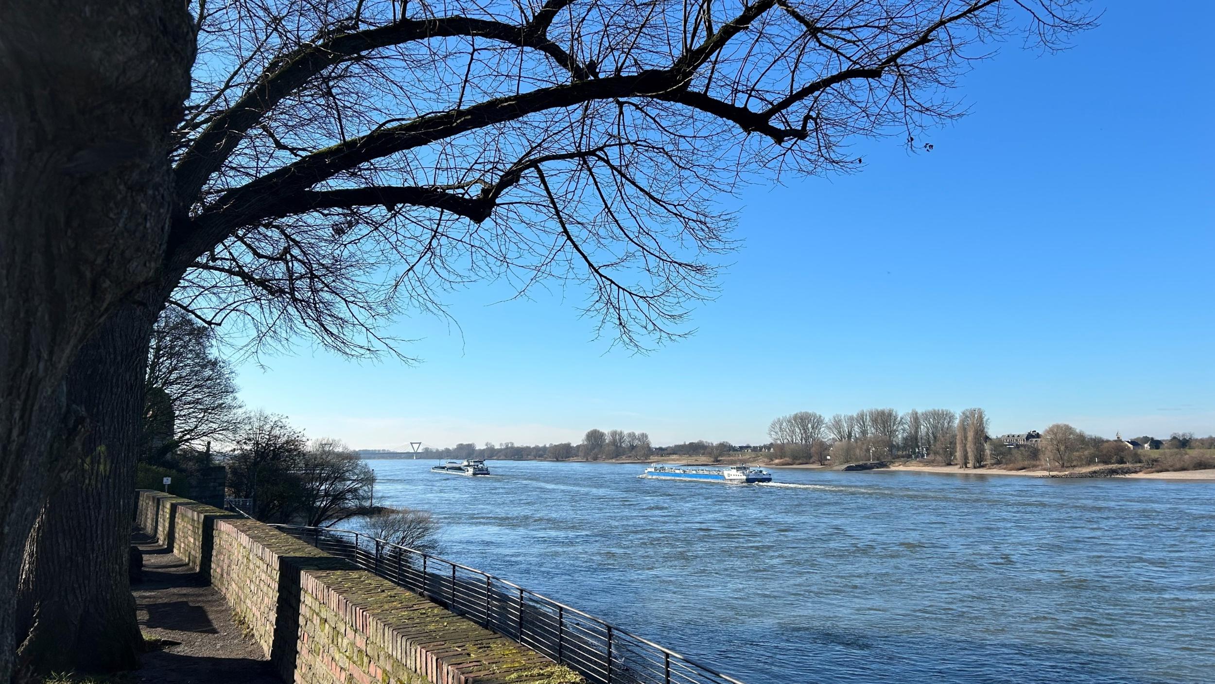 Der Rhein bei Kaiserswerth