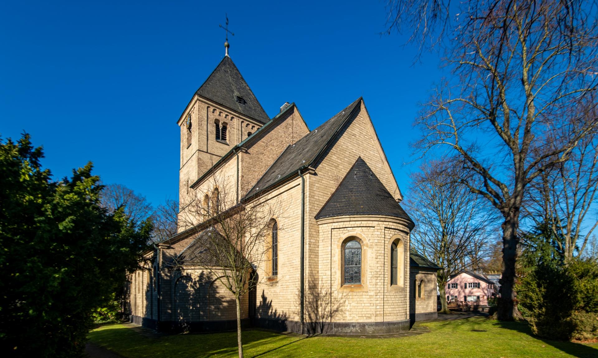 Die Kirche St. Lambertus von innen