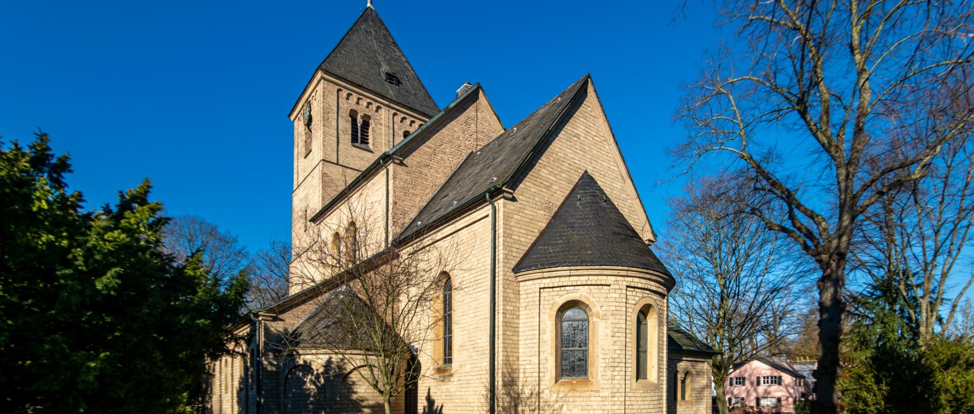 Die Kirche St. Lambertus von innen