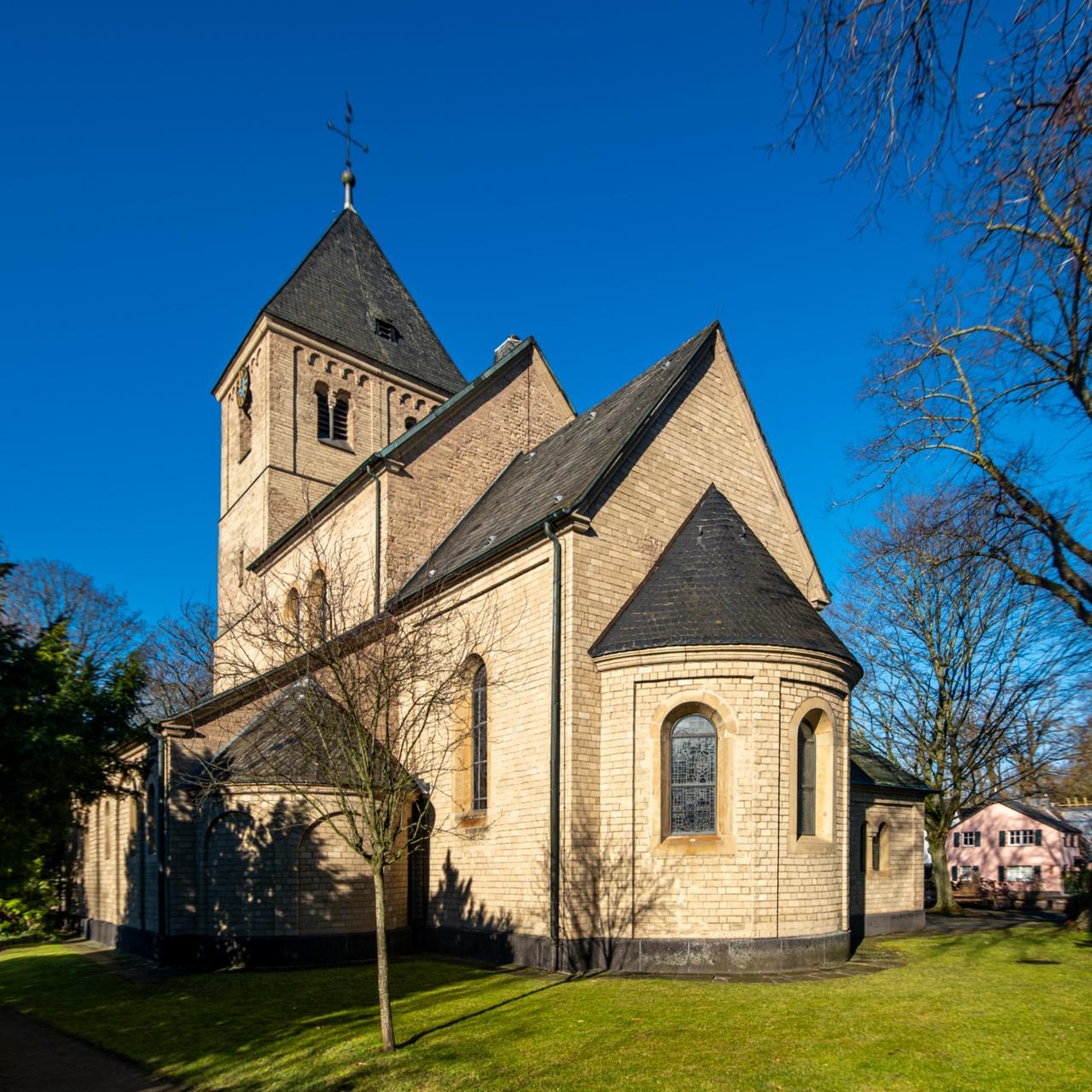 Die Kirche St. Lambertus von innen