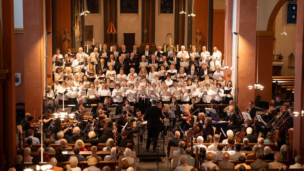 der Basilika chor sing in der Basilika