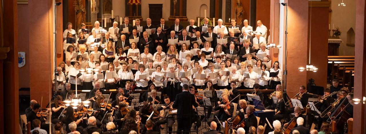der Basilika chor sing in der Basilika