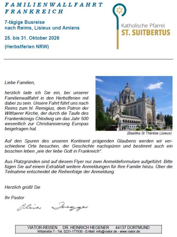 2026 Familienwallfahrt