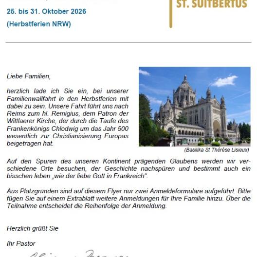 2026 Familienwallfahrt