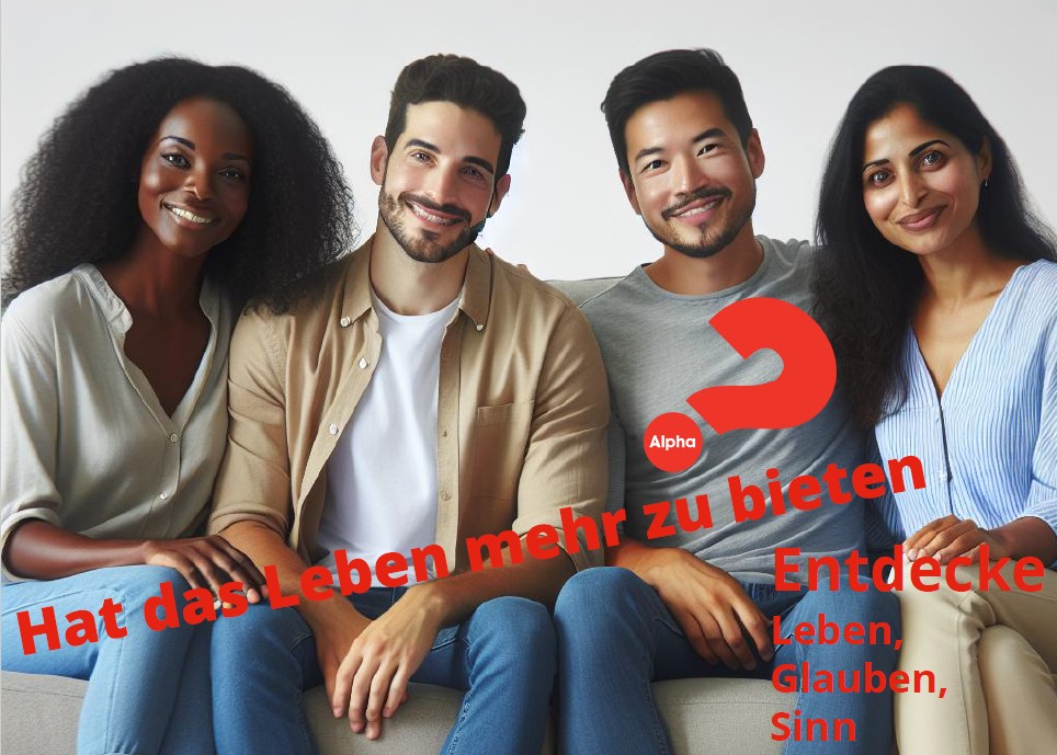 4 Menschen sitzen fröhlich zusammen