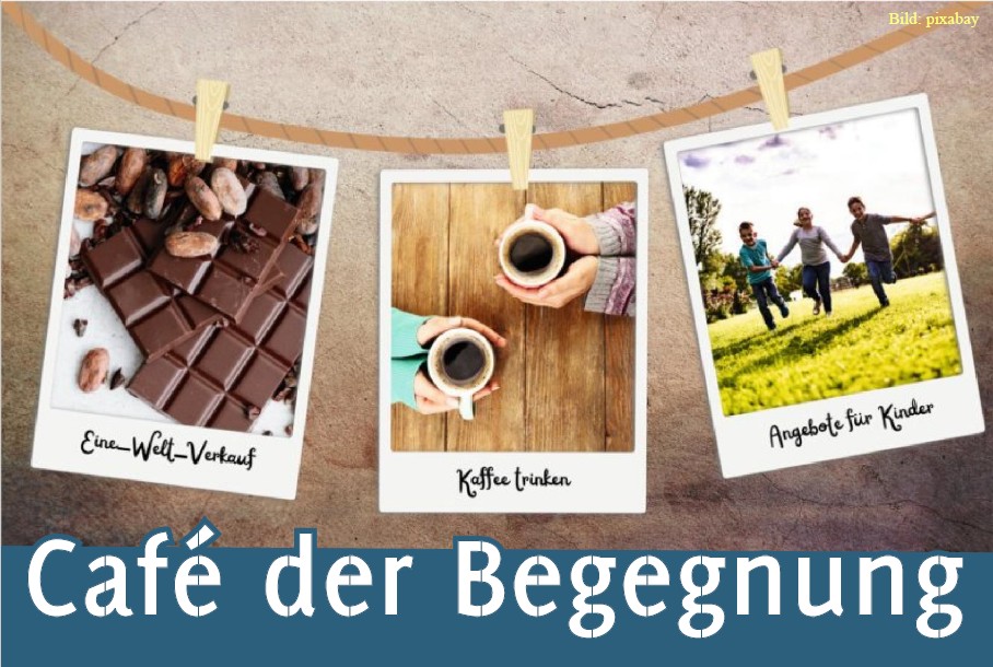 3 Karten an einer Wäscheleine mit den 3 Themen für den vormittag